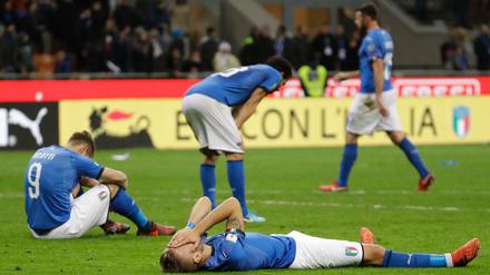 Italien ist nicht bei der WM dabei.