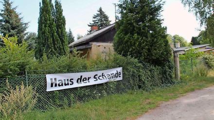 In Hakenfelde streiten Siedler und Bezirk seit Jahren um die Parzellen.