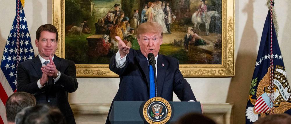 Bei seinem Tokio-Besuch vor einer Woche sagte Trump, TPP sei „nicht die richtige Idee“.