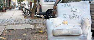 Ist das Müll oder kann man sich setzen? Auf die meisten Menschen wirken abgestellte Sessel und Couches nicht sehr einladend, für Linda Paggi sind sie urbane Entspannungsoasen und Zeichen für Gemeinschaftssinn.