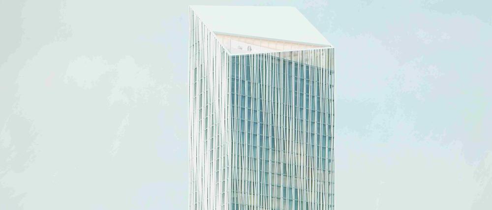 Der Estrel-Tower sollte ursprünglich nur eine Erweiterung des Hotels sein.