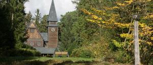Die Kapelle auf dem Südwestkirchhof Stahnsdorf.
