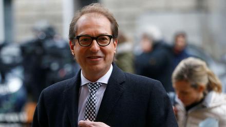 Alexander Dobrindt, CSU-Landesgruppenchef.