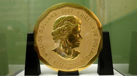 Beschäftigt weiterhin die Polizei: Der Diebstahl der 100 Kilogramm schwere Goldmünze "Big Maple Leaf".