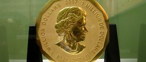 Beschäftigt weiterhin die Polizei: Der Diebstahl der 100 Kilogramm schwere Goldmünze "Big Maple Leaf".