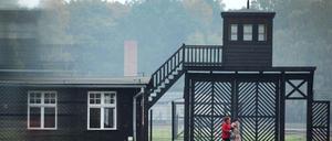 Der Eingang zum ehemaligen Konzentrationslager Stutthof bei Danzig.