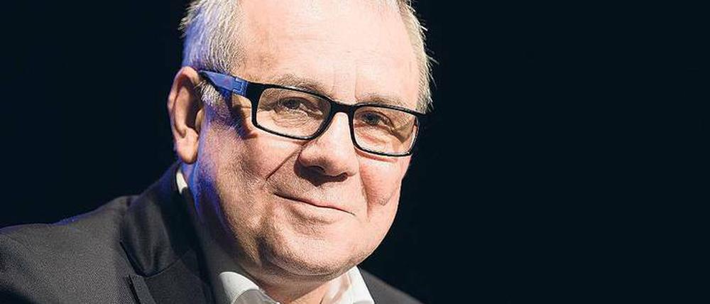 Der Beginner. Schauspieler Joachim Król hat bei der Lesung in der Volksbühne den Auftakt gemacht.