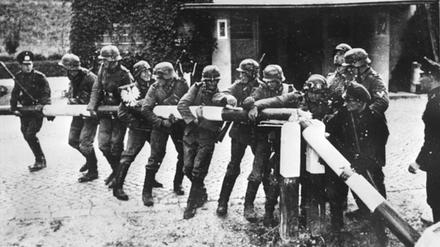 Einmarsch der deutscher Wehrmacht in Polen im September 1939