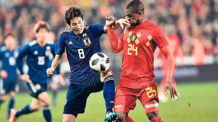 Big in Japan. Genki Haraguchi ist einer von wohl drei WM-Fahrern im Kader von Hertha BSC.