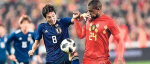 Big in Japan. Genki Haraguchi ist einer von wohl drei WM-Fahrern im Kader von Hertha BSC. 