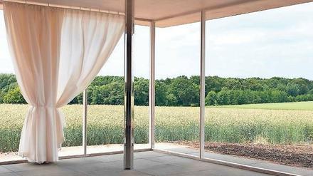 Erinnerungen. Bild aus der Serie „Mies Model Study“ von Joachim Brohm. 