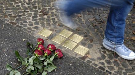 Wichtige Erinnerung: Stolpersteine in Berlin.