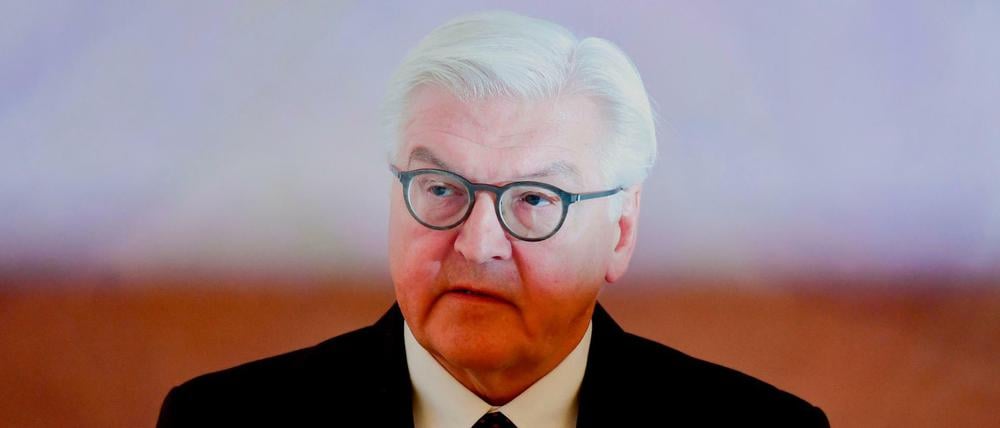 Bundespräsident Frank-Walter Steinmeier
