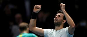 Danke! Grigor Dimitrov ist im Ziel.