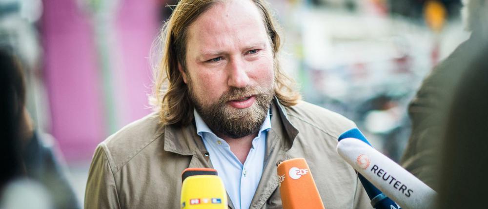Der Fraktionsvorsitzende von Bündnis 90/Die Grünen im Bundestag, Anton Hofreiter