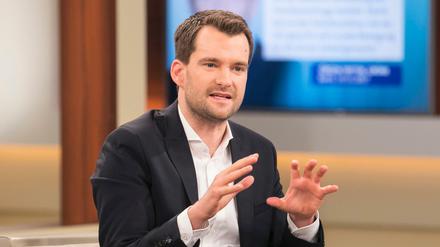 Einer für Jamaika. Der FDP-Politiker Johannes Vogel gab sich in der Talkshow "Anne Will" am Sonntag noch optimistisch, was die Sondierungen anging..