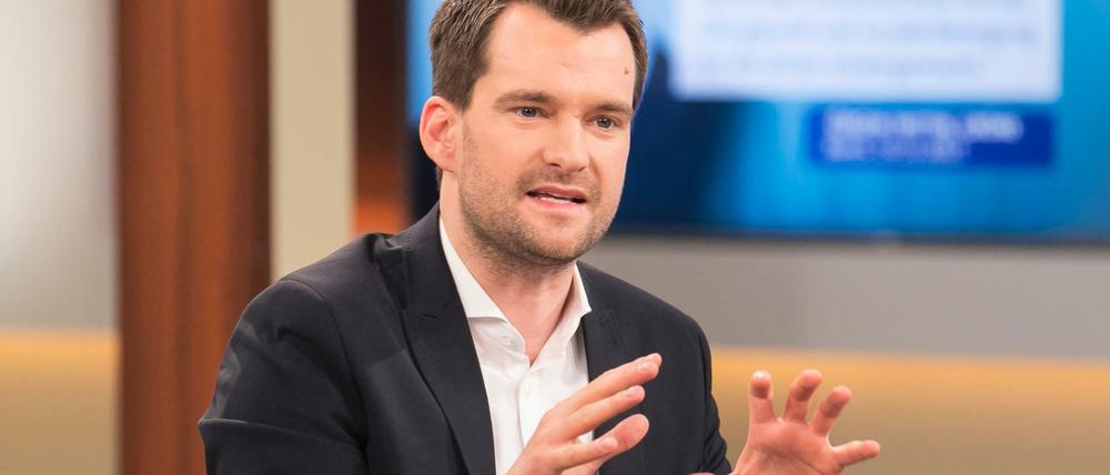 Einer für Jamaika. Der FDP-Politiker Johannes Vogel gab sich in der Talkshow "Anne Will" am Sonntag noch optimistisch, was die Sondierungen anging..