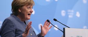 Bundeskanzlerin Angela Merkel (CDU) kam zur Enttäuschung vieler mit leeren Händen zur Weltklimakonferenz.