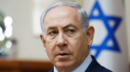 Israels Ministerpräsident Benjamin Netanjahu.