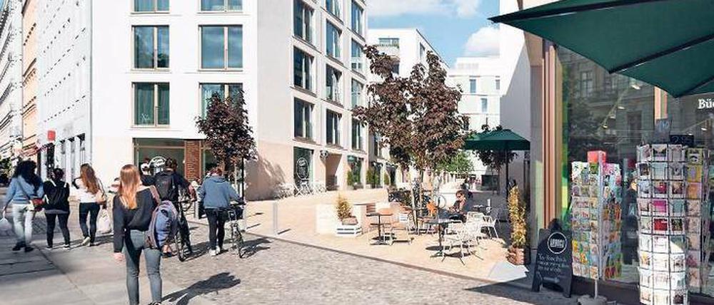 Prämiert. Puhlmannhof zwischen Kastanien- und Schönhauser Allee in Prenzlauer Berg.