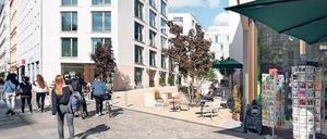 Prämiert. Puhlmannhof zwischen Kastanien- und Schönhauser Allee in Prenzlauer Berg.