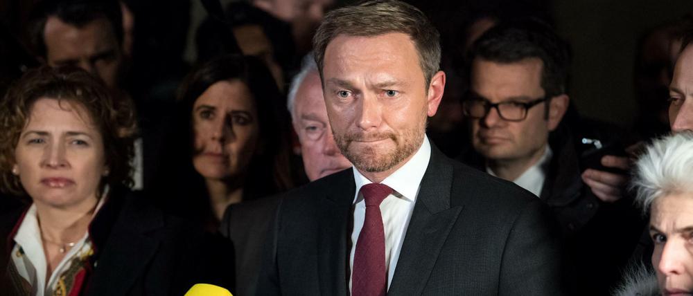 Aussondiert: Nachdem Christian Lindner die Jamaika-Sondierungen für gescheitert erklärt hat, bleiben wohl nur Neuwahlen oder ein Minderheitenregierung.