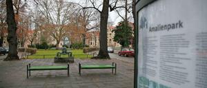 Die Wohnsiedlung am Amalienpark ist ein traditionelles Künstlerquartier. Im Zentrum: Die von Christa und Gerhard Wolf initiierte Galerie Forum Amalienpark.