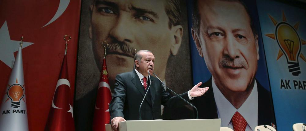 Recep Tayyip Erdogan wittert wieder eine Verschwörung des Westens.