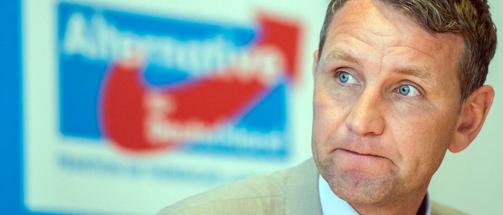 Fraktions- und Landesvorsitzender in Thüringen: der AfD-Rechtsaußen Björn Höcke.