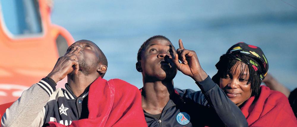Spanien ist schon seit Jahren ein attraktives Ziel für Flüchtlinge aus Nordafrika. In jüngster Zeit nimmt die Zahl der Migranten im westlichen Mittelmeer wieder zu.