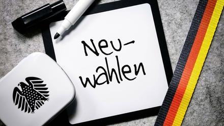 Ein Gespenst geht um: Neuwahlen.