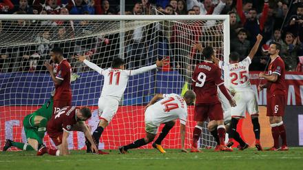 Guido Pizarro vollendete die Aufholjagd des FC Sevilla.