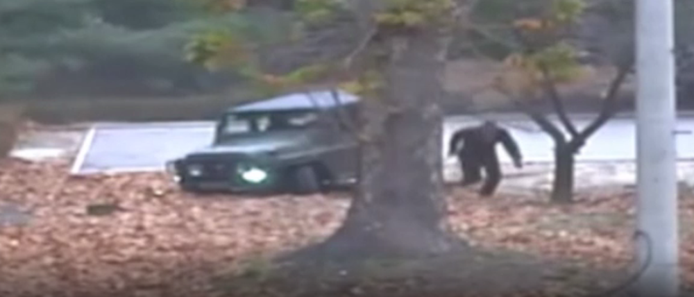 Flucht aus Nordkorea. Ein Video zeigt den Vorfall an der Grenze.