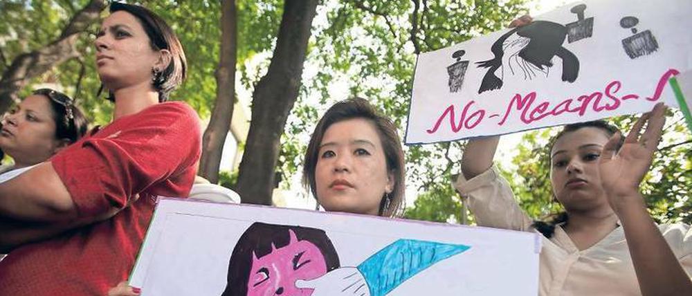 Gewalt gegen Frauen und der Protest dagegen sind auch in Indien ein Dauerthema. 