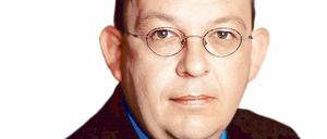 Hart aber fair. Der Literaturkritiker Denis Scheck.