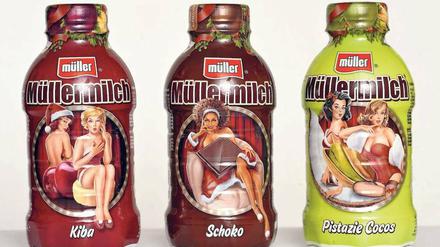 Dieses Produkt sorgte gleich doppelt für Ärger. Die Motive auf den Shakes wurden im Netz als eindeutig sexistisch kritisiert. Zudem empfanden Nutzer die dunkelhäutige Frau auf dem Schokodrink als diskriminierend. Foto: imago/teutopress