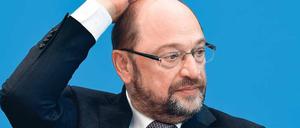 SPD-Chef Martin Schulz geht am Donnerstag mit schlechten Karten in das Gespräch mit Bundespräsident Frank-Walter Steinmeier. 