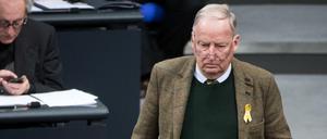 Alexander Gauland bei der Plenarsitzung des Deutschen Bundestages am 22.11.2017