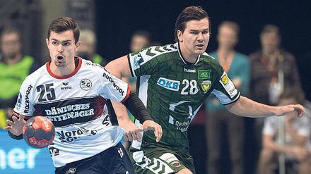 Einzelkämpfer. Erik Schmidt (r.) hat freie Tage vom Trainer bekommen. 