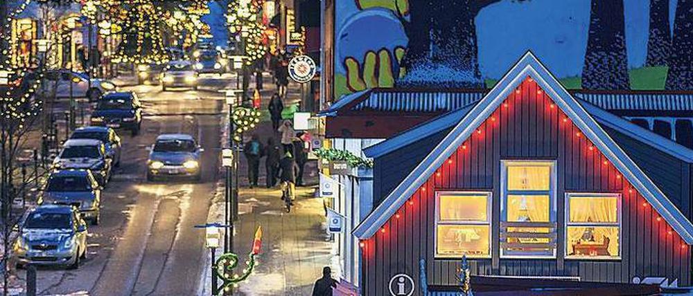 Geschenke zum Fest der Feste bekommt man beim Stopover in Island. 