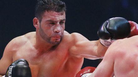 Manuel Charr bei einem Kampf im Jahr 2014.