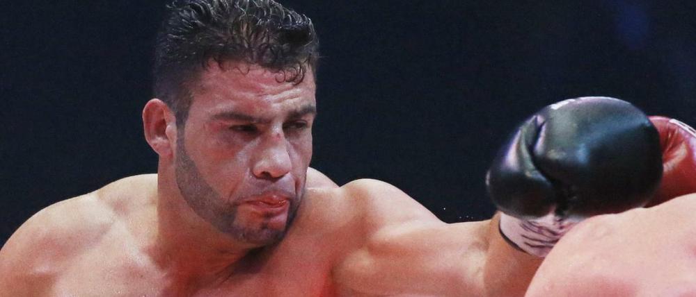 Manuel Charr bei einem Kampf im Jahr 2014.