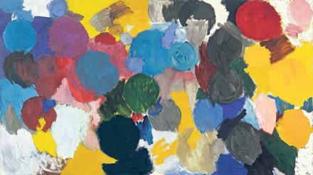 „Chromatische Scheiben“ von Ernst Wilhelm Nay (1960)