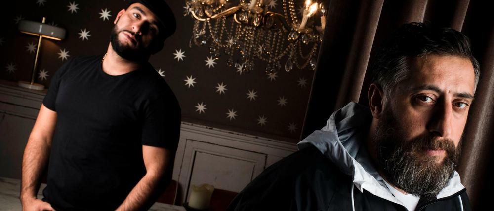 Rivalen im Kampf um die Vorherrschaft im Hamady-Clan: Toni (Kida Khodr Ramadan) und sein Bruder Abbas (Veysel Gelin) in der TV-Serie "4 Blocks".