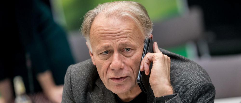 Harter Verhandler, Provokateur und Sphinx - Jürgen Trittin gehörte zum Grünen-Sondierungsteam.