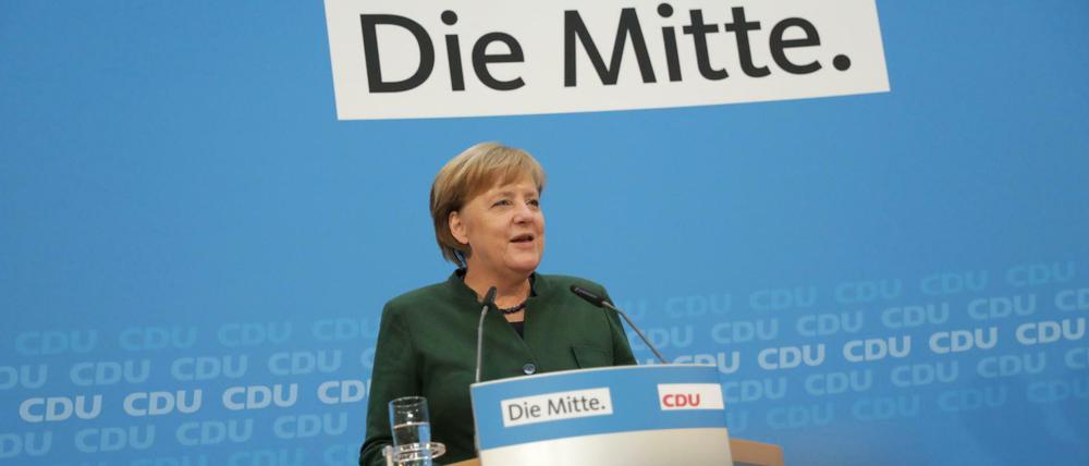 Bundeskanzlerin Angela Merkel (CDU).