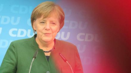 Bundeskanzlerin Angela Merkel (CDU).