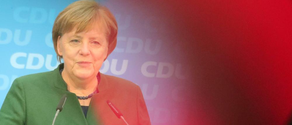 Bundeskanzlerin Angela Merkel (CDU).