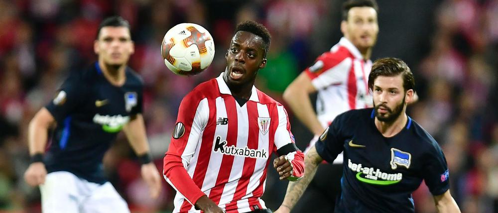 Er war's. Williams (vorne) erzielte das entscheidende 3:2 für Bilbao.