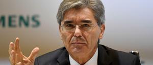 Der Vorstandsvorsitzende der Siemens AG, Joe Kaeser.